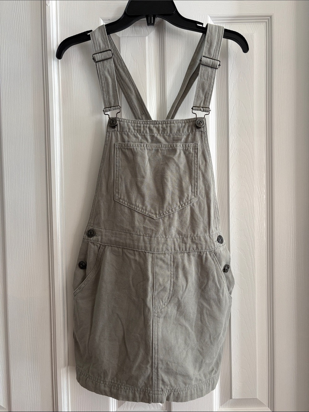 BDG Urban Outfitters Sage green Gray Women's Cotton Overall Dress Size XS